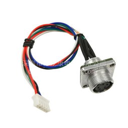 GX12航空插頭線 智能門(mén)鎖控制板連接的高性能解決方案